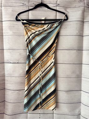 LVLX Women’s Stripe Tie Up Dress. Gently worn. No stains or holes. Size: S